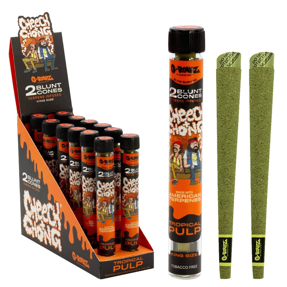 G.ROLLZ - Cheech & Chong Herbal Blunt Cones [12x2]