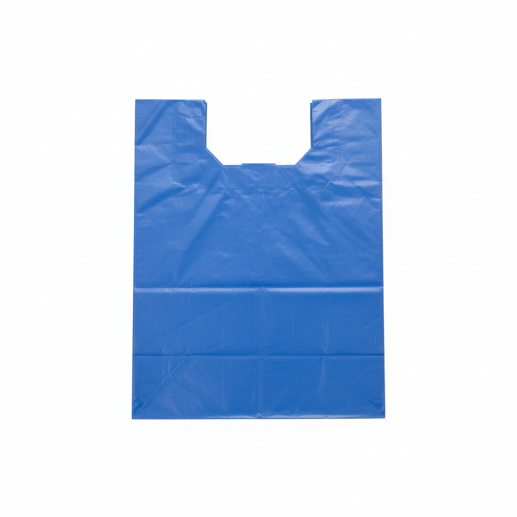 Medium Carrier Plastic Bags - 100pcs Pack