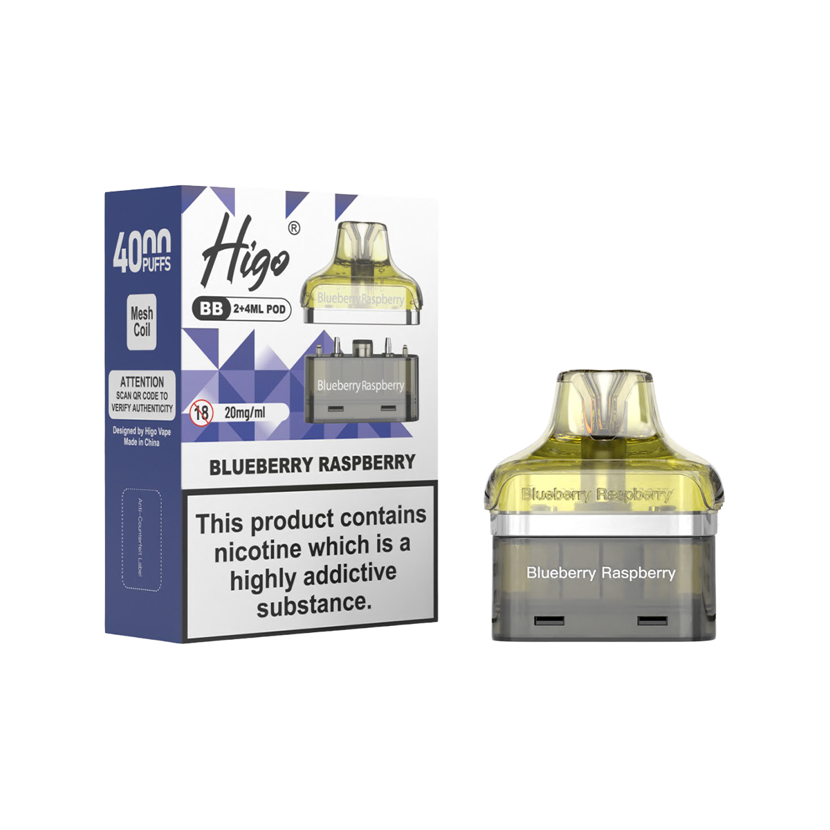 Higo BB 4000 Prefilled Pod