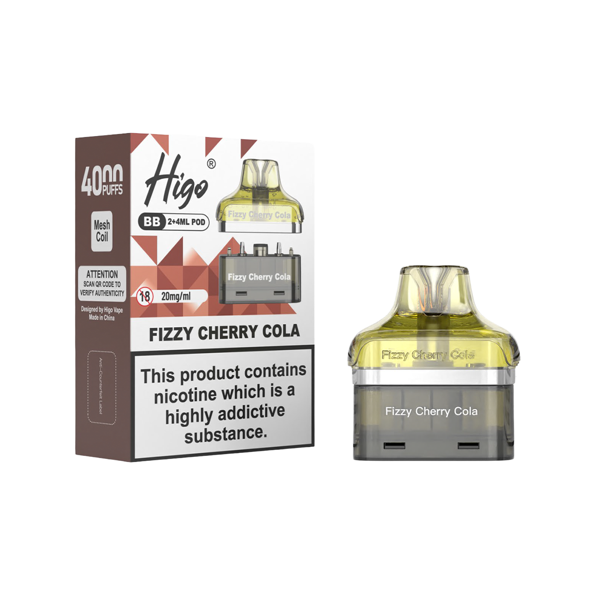 Higo BB 4000 Prefilled Pod