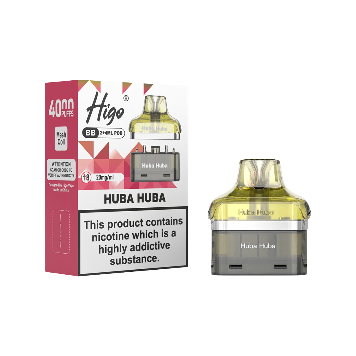 Higo BB 4000 Prefilled Pod