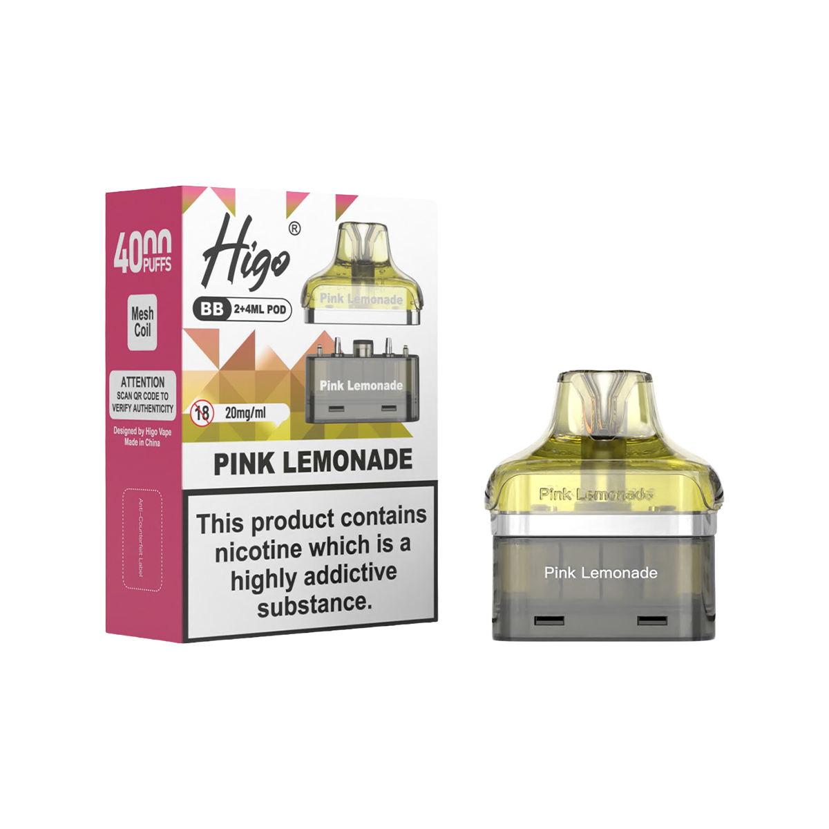 Higo BB 4000 Prefilled Pod