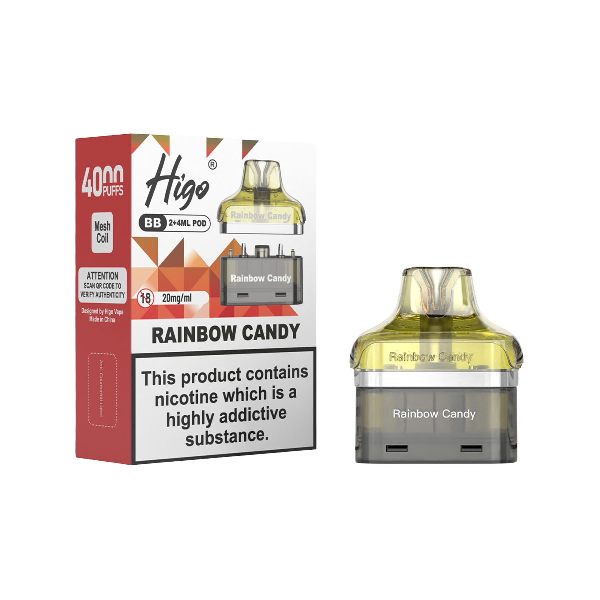 Higo BB 4000 Prefilled Pod