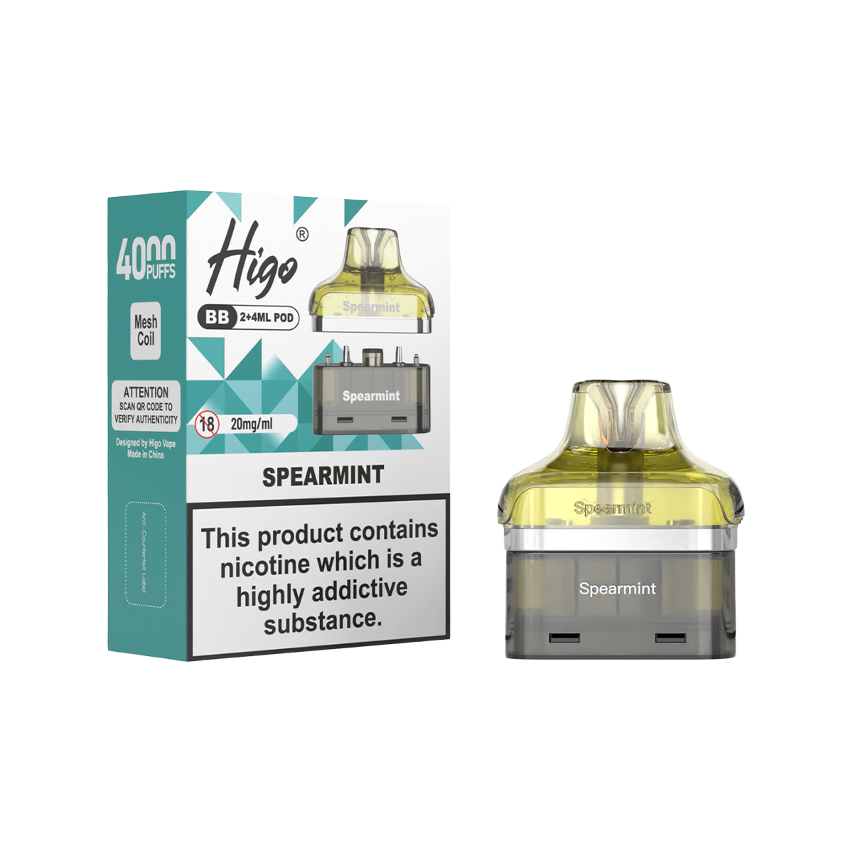 Higo BB 4000 Prefilled Pod