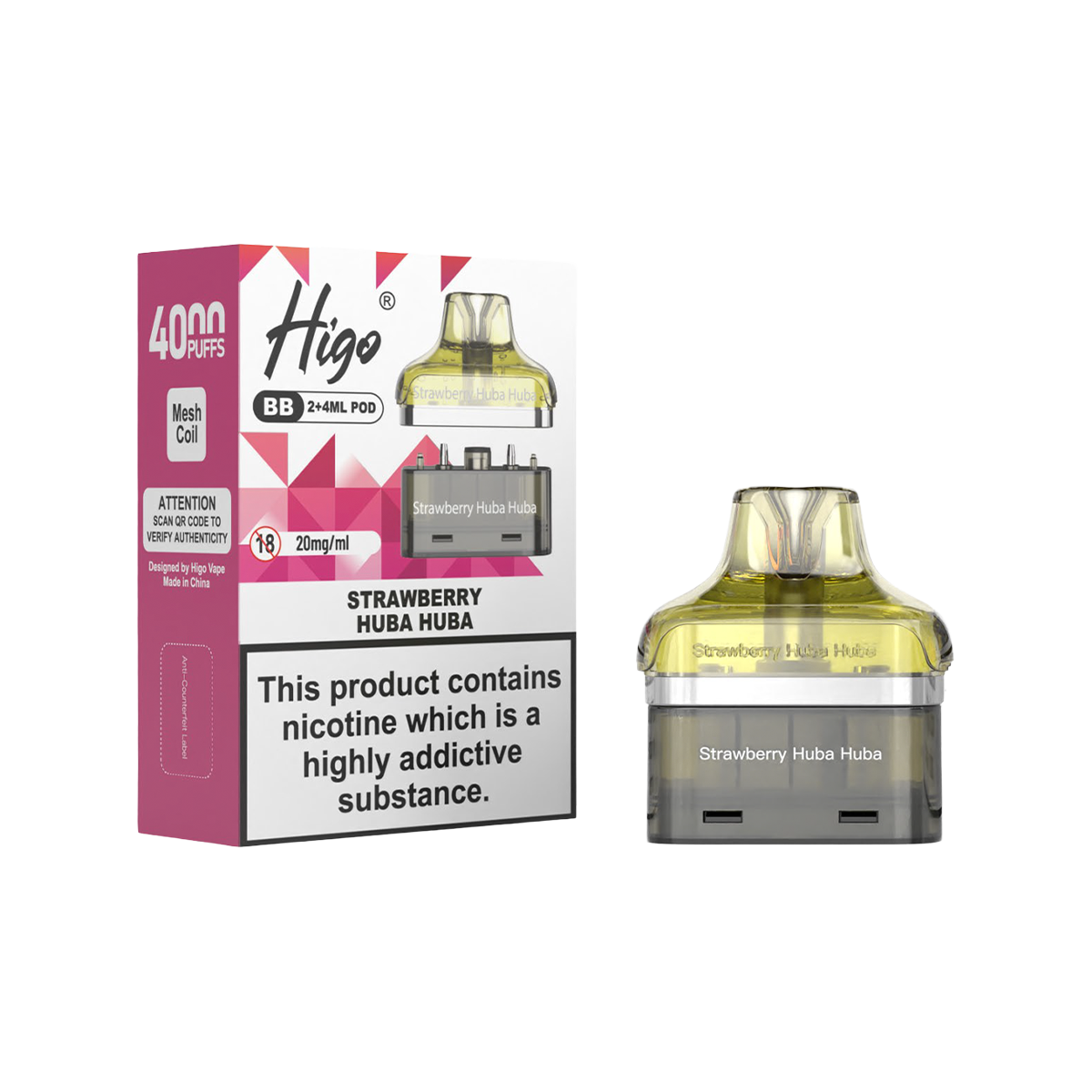 Higo BB 4000 Prefilled Pod