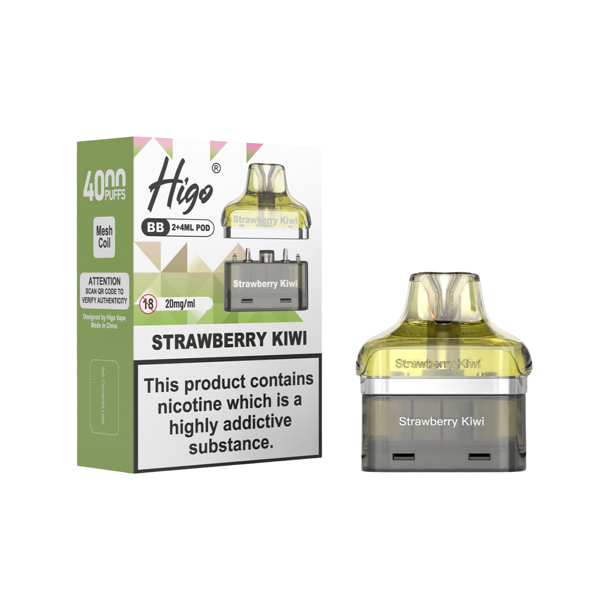 Higo BB 4000 Prefilled Pod