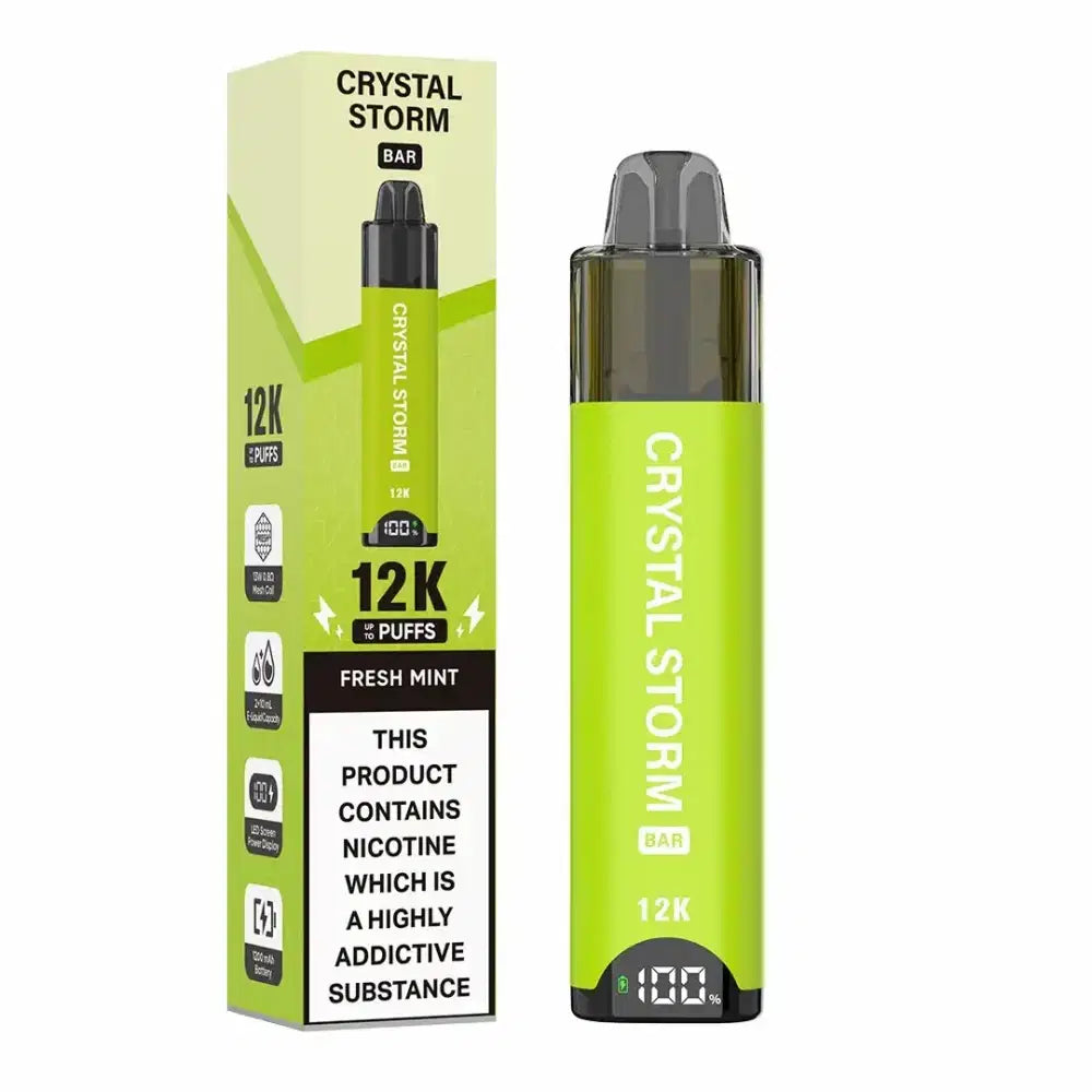 Crystal Storm Bar 12k Prefilled Pod Kit 20mg