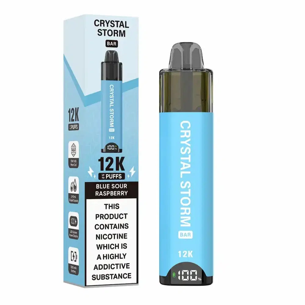 Crystal Storm Bar 12k Prefilled Pod Kit 20mg