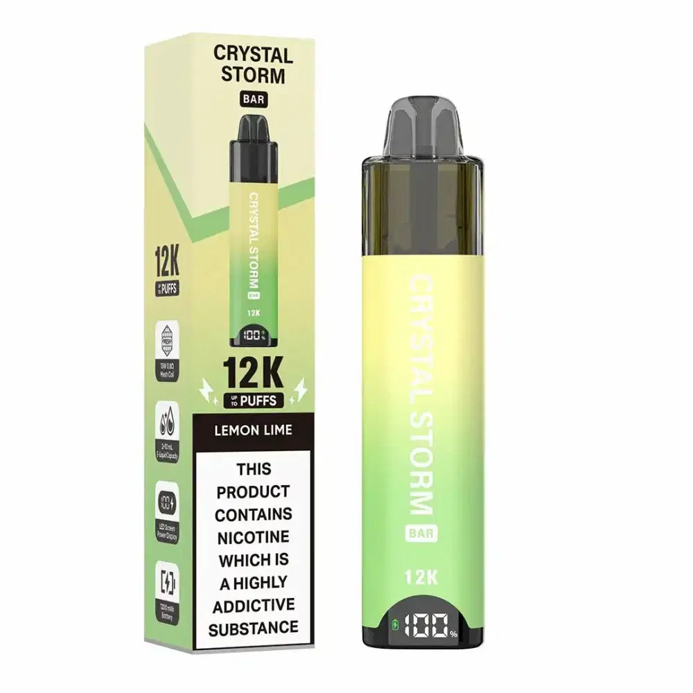 Crystal Storm Bar 12k Prefilled Pod Kit 20mg