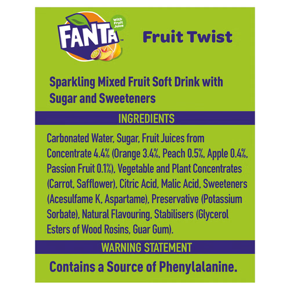 Fanta Fruit Twist [24x330ml] Cans - NPM