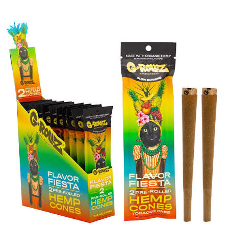 G.ROLLZ - Pre-Rolled Hemp Cones [12 x2]