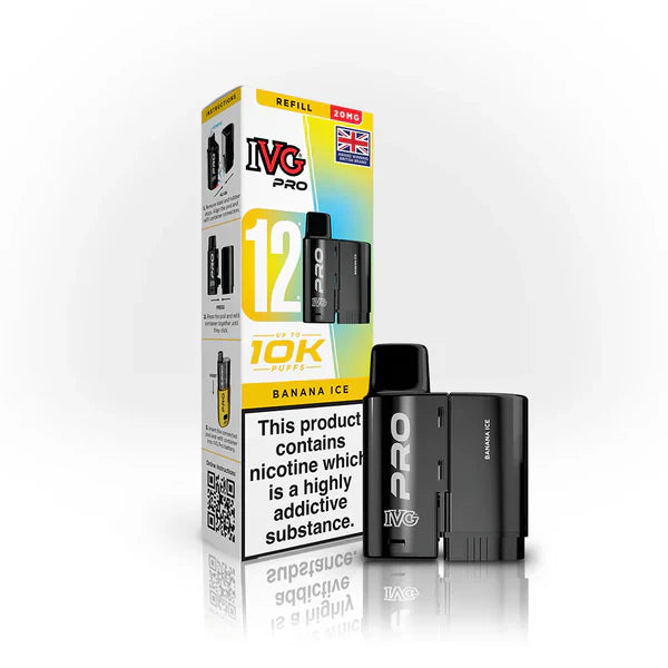 IVG Pro 12 Replacement Pods 20mg