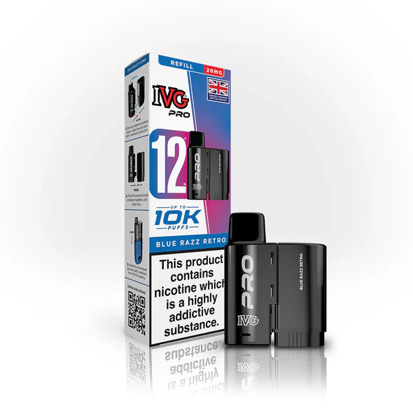 IVG Pro 12 Replacement Pods 20mg