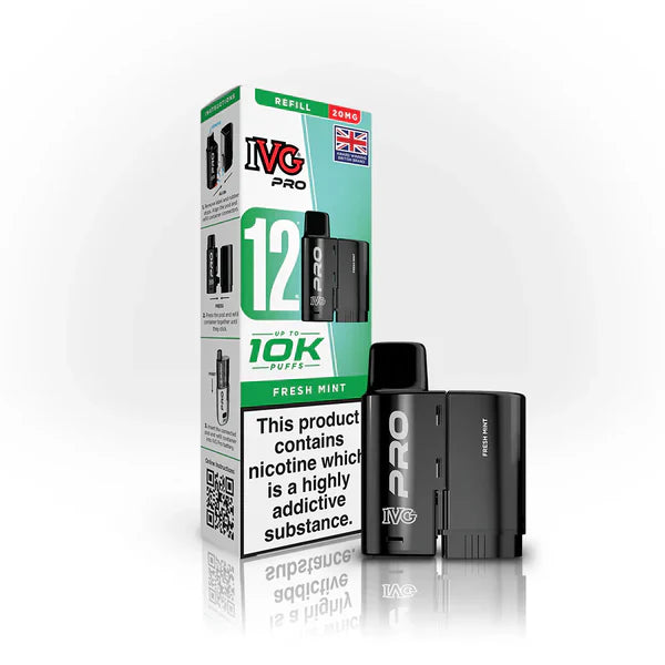 IVG Pro 12 Replacement Pods 20mg