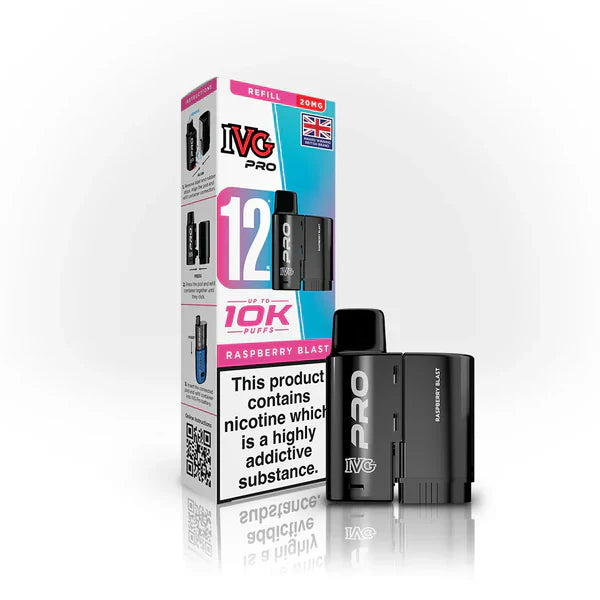 IVG Pro 12 Replacement Pods 20mg