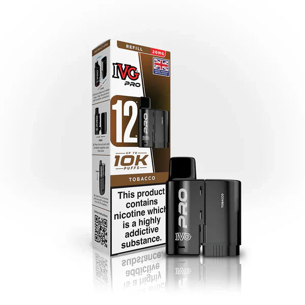 IVG Pro 12 Replacement Pods 20mg