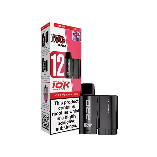 IVG Pro 12 Replacement Pods 20mg