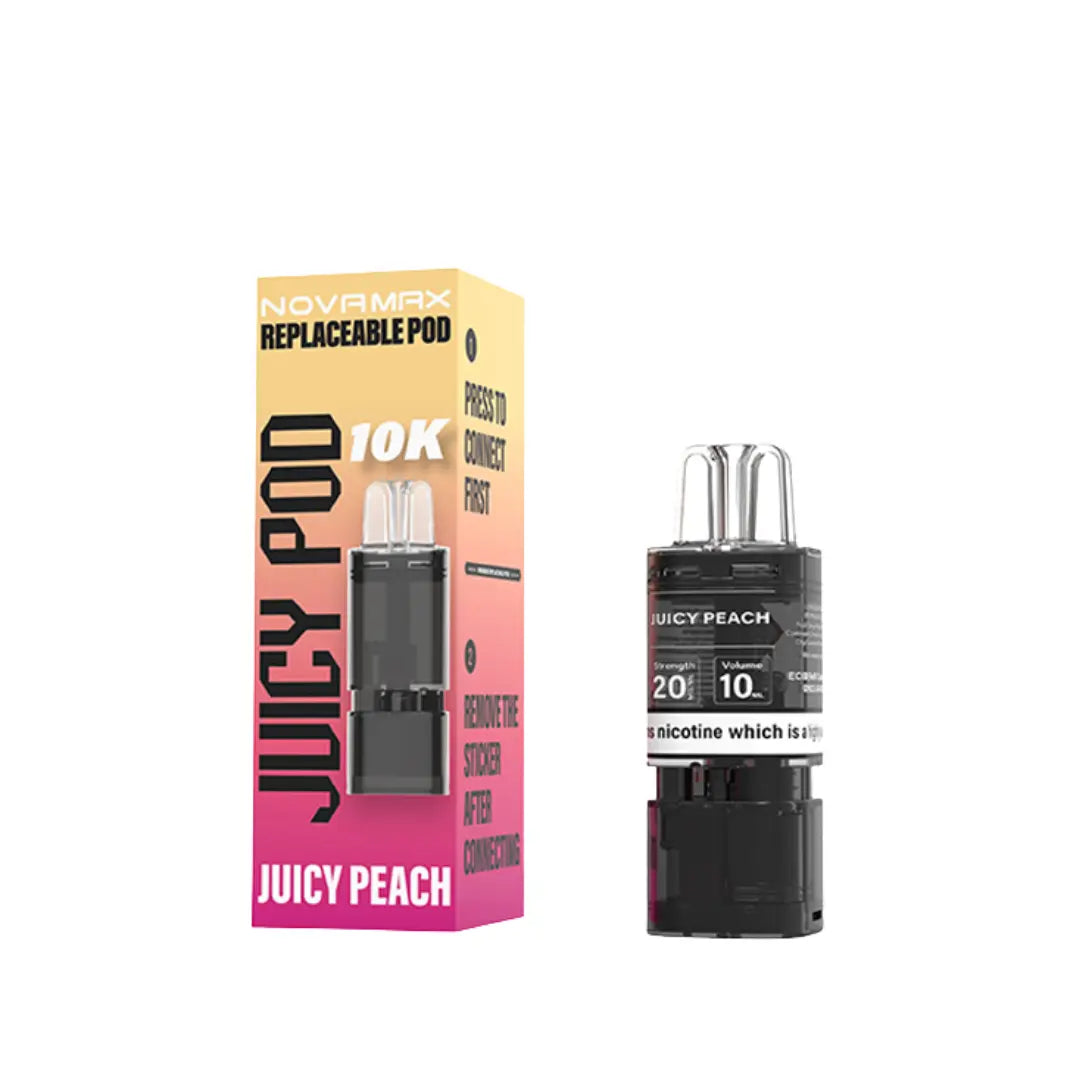Juicy Pod Novamax 10K Replacement Prefilled Pods