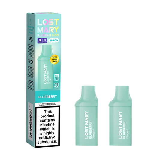 Lost Mary BM600 Prefilled Pods 20mg - 2 Pack