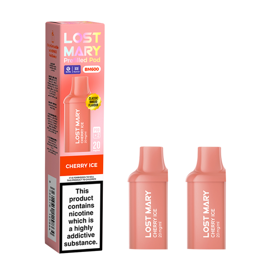 Lost Mary BM600 Prefilled Pods 20mg - 2 Pack