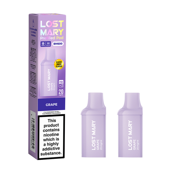 Lost Mary BM600 Prefilled Pods 20mg - 2 Pack