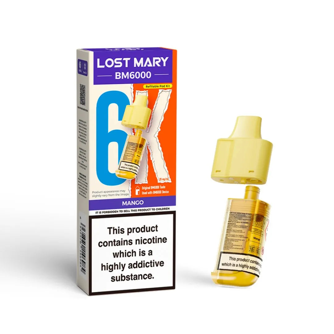 Lost Mary BM6000 Prefilled Pods 20MG