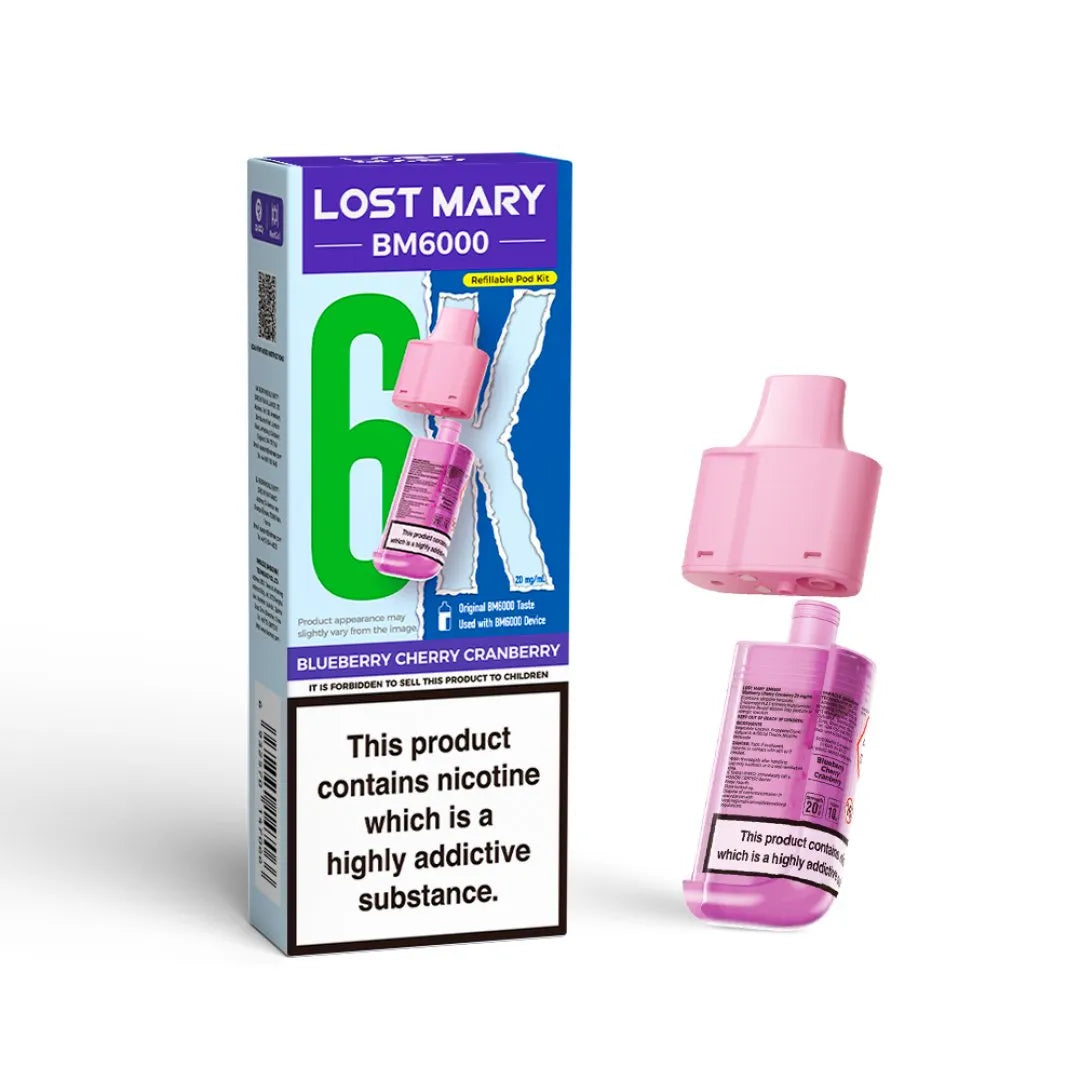 Lost Mary BM6000 Prefilled Pods 20MG