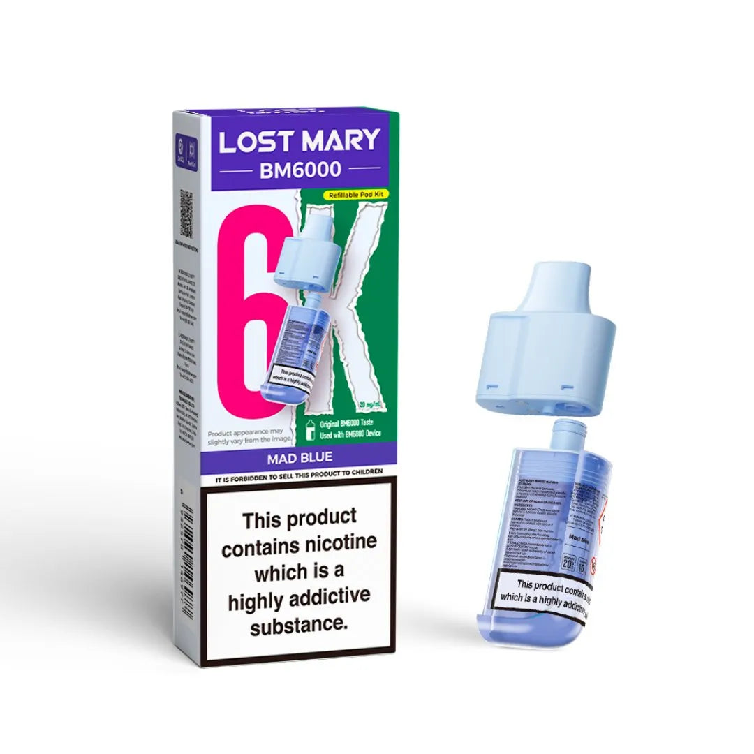 Lost Mary BM6000 Prefilled Pods 20MG