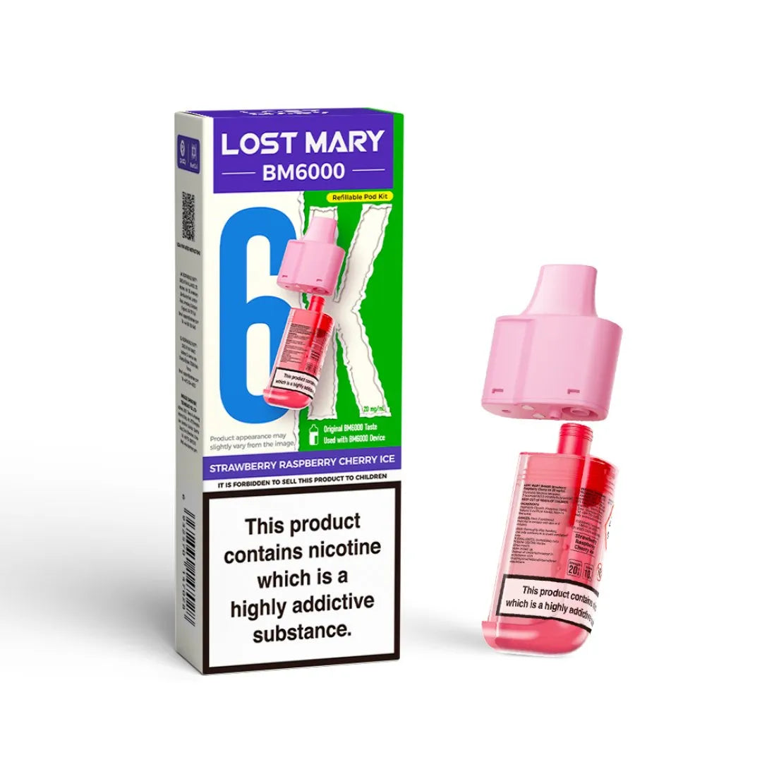 Lost Mary BM6000 Prefilled Pods 20MG
