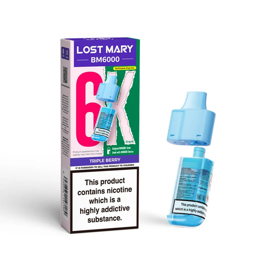 Lost Mary BM6000 Prefilled Pods 20MG