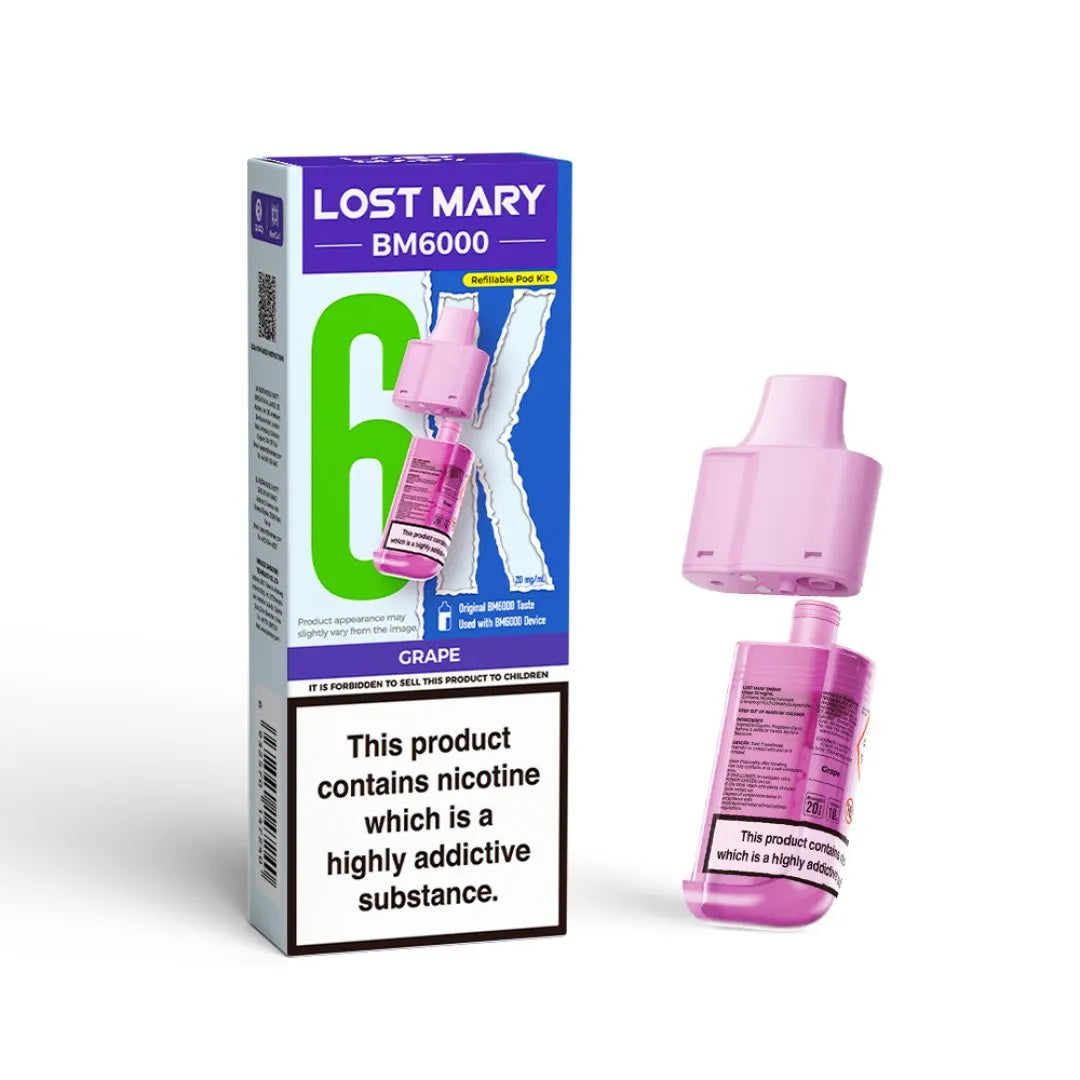 Lost Mary BM6000 Prefilled Pods 20MG
