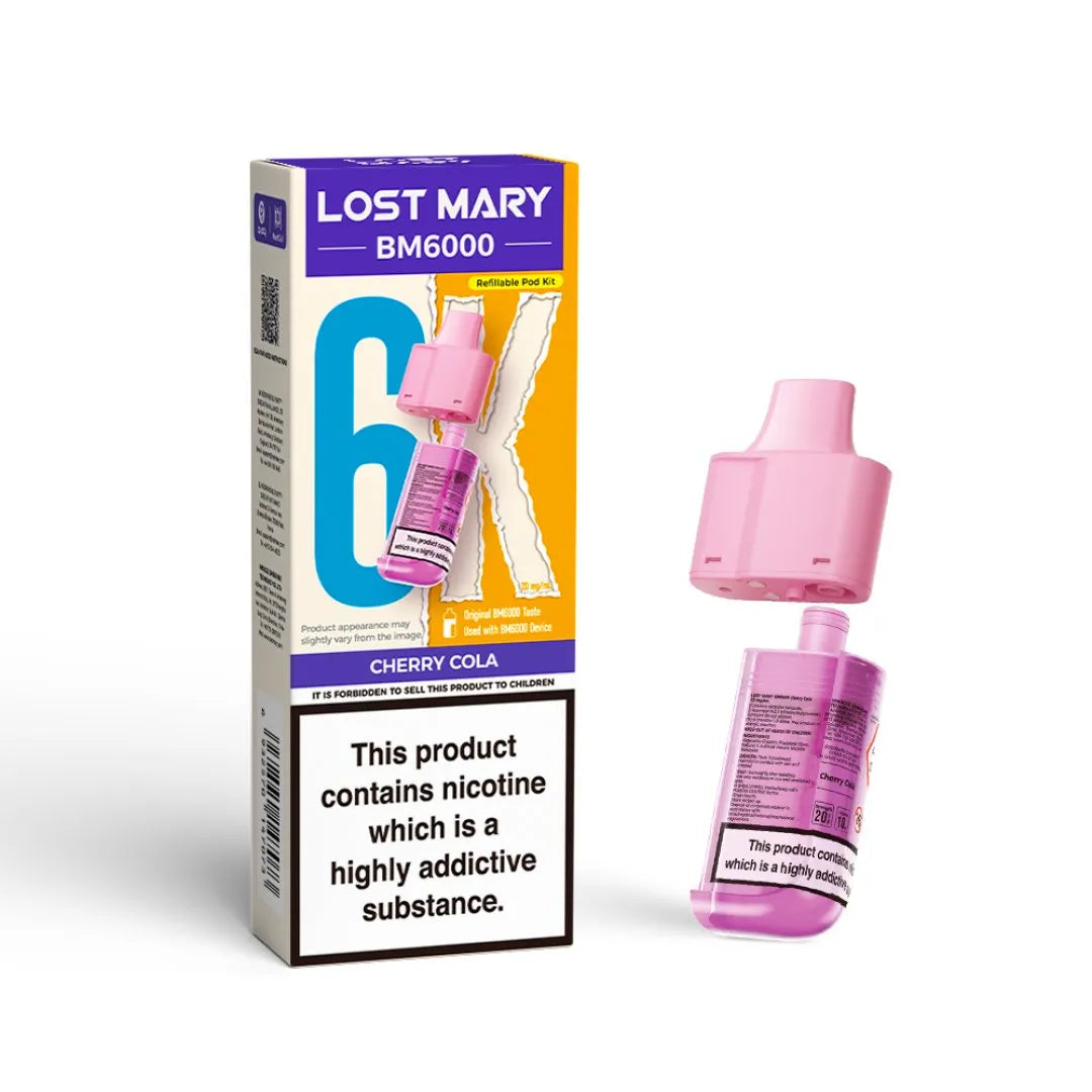 Lost Mary BM6000 Prefilled Pods 20MG