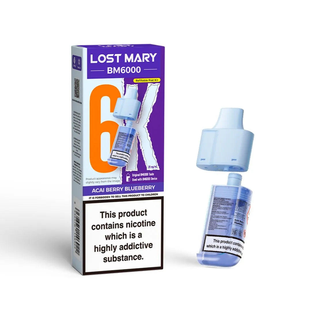 Lost Mary BM6000 Prefilled Pods 20MG