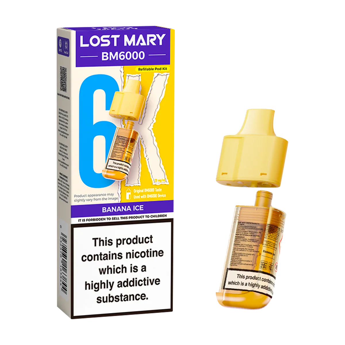 Lost Mary BM6000 Prefilled Pods 20MG