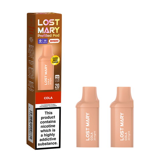 Lost Mary BM600 Prefilled Pods 20mg - 2 Pack