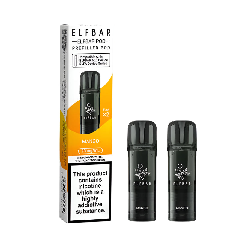 Elf Bar 600 Prefilled Pods 2 Pack
