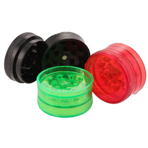 Mini Pocket Magnetic Plastic 40mm Grinder 3pcs