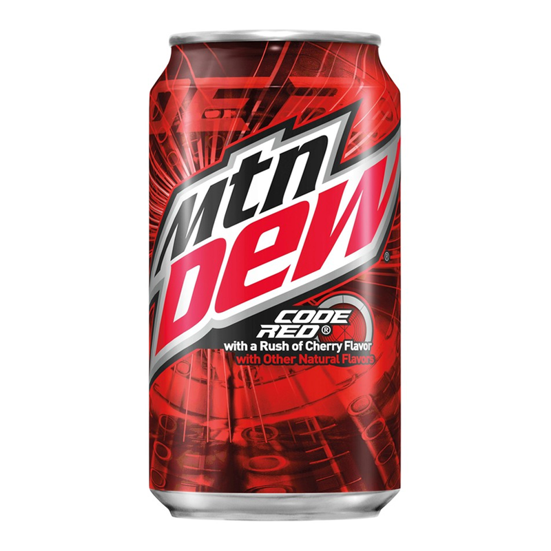 Mountain Dew Code Red Cherry Can 355ml