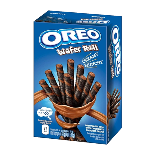 Oreo Wafer Roll Chocolate 54g pack of 20