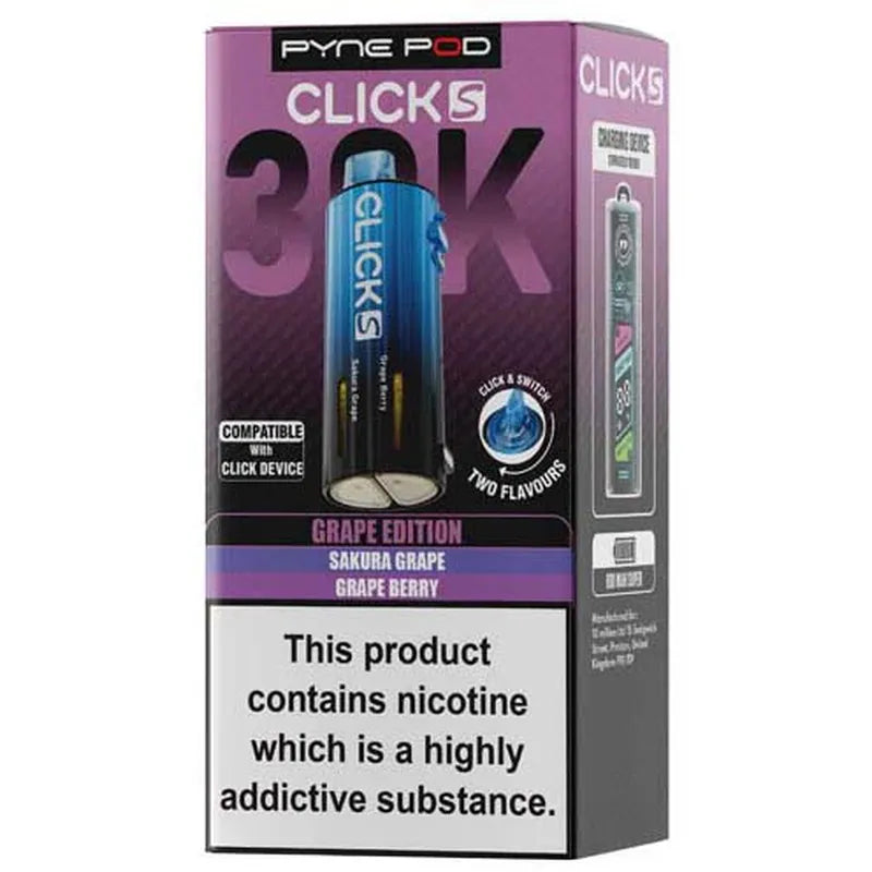 Pyne Pod Click S 30K Prefilled Replacement Pod