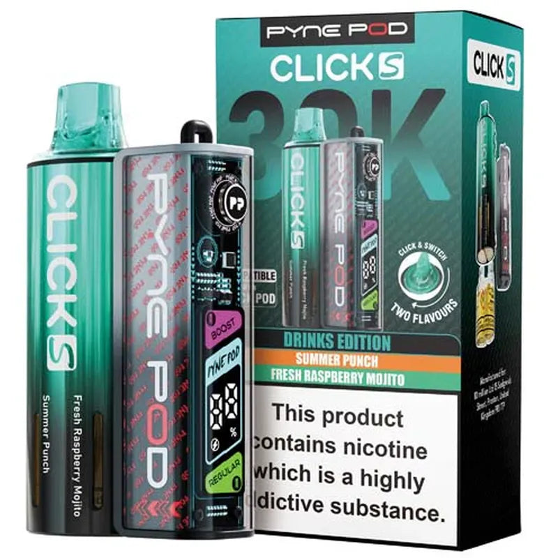 Pyne Pod Click S 30K Prefilled Pod Vape Kit
