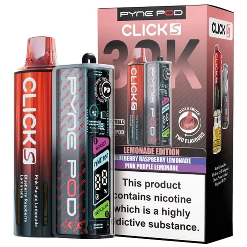Pyne Pod Click S 30K Prefilled Pod Vape Kit