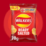 Walkers Ready Salted [18x70g]
