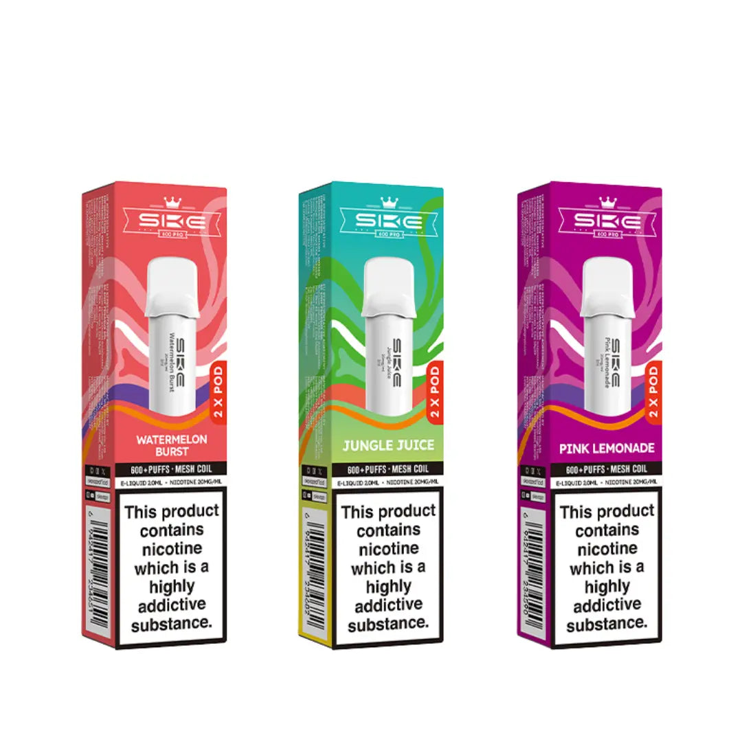 SKE Crystal 600 Pro Prefilled Pods