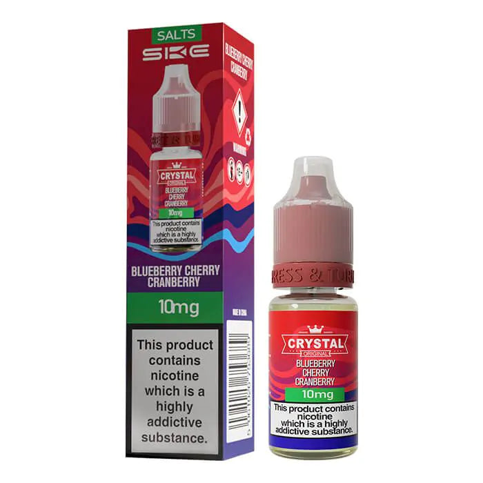 SKE Crystal Nic Salts E-liquids 10mg