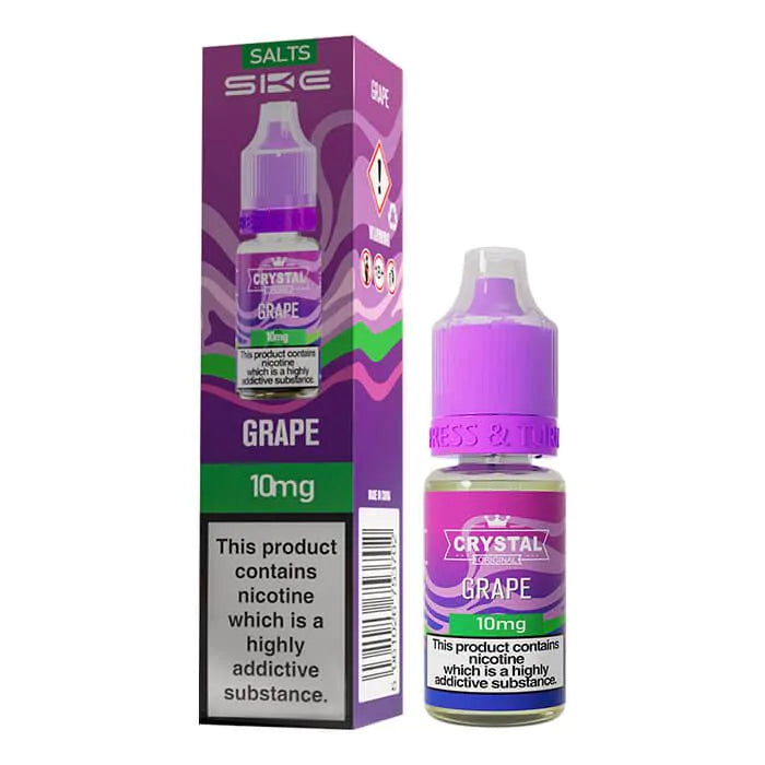SKE Crystal Nic Salts E-liquids 10mg
