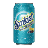 Sunkist Berry Lemonade Soda 12oz can 355ml