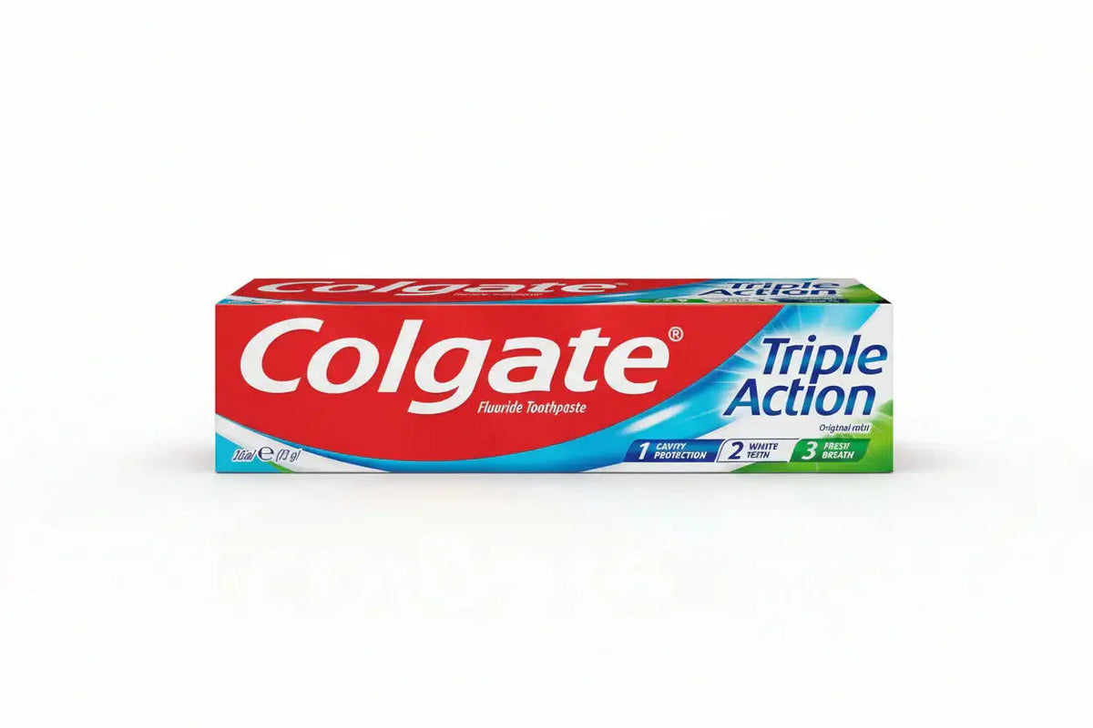 Colgate Triple Action Toothpaste 100mlx12 Pcs