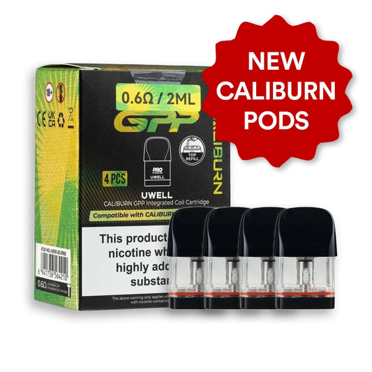 Uwell Caliburn GPP Replacement Pod Cartridge (4pcs/pack)