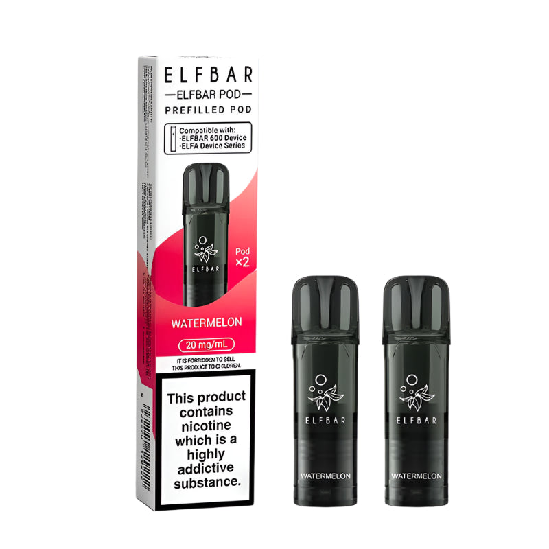 Elf Bar 600 Prefilled Pods 2 Pack